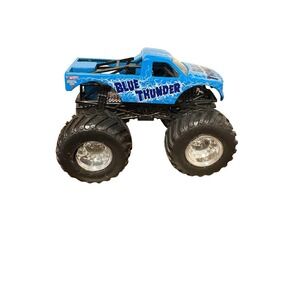 Monster Jam Hot Wheels 2015 Blue Thunder Truck 1/64 1:64 Feel The Energy
